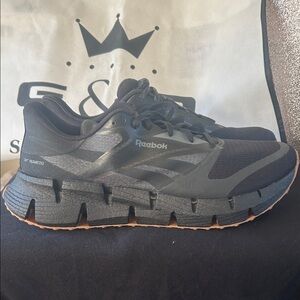 Reebok Black and Gray Athletic Sneakers